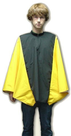 Poncho cycling cape